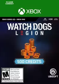 

Watch Dogs: Legion (Xbox). Watch Dogs: Legion - 500 Credits Pack (Xbox)