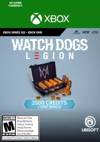 

Watch Dogs: Legion (Xbox). Watch Dogs: Legion - 4550 Credits Pack (Xbox)