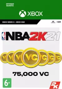 

NBA 2K21 (Xbox). NBA 2K21: 75,000 VC (Xbox)