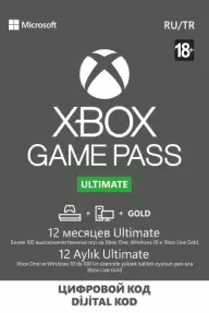 

Карта оплаты Xbox Game Pass Ultimate на 12 месяцев