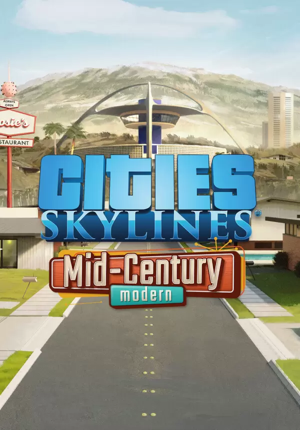 

Cities: Skylines - Content Creator Pack: Mid-Century Modern